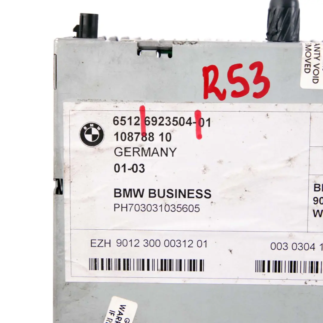 Radio Boost Dolby Cassette Tape Player Control Unit 6923504 to Mini Cooper R50 R53 with Part number 6923503 Mini Cooper R50 R53 Radio Boost Dolby Cassette Tape Player Control Unit 6923504 - SKU 6943422 - Part number 6923503