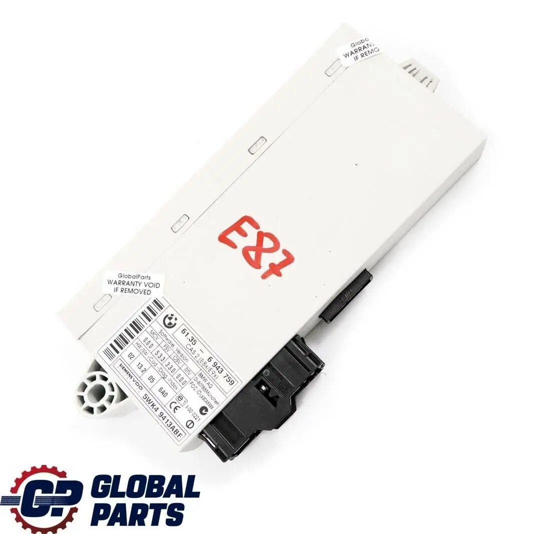 BMW 1 er E87 ECU Steuergerät CAS 2 6135 - SKU 6943759 - Teilenummer 6943759