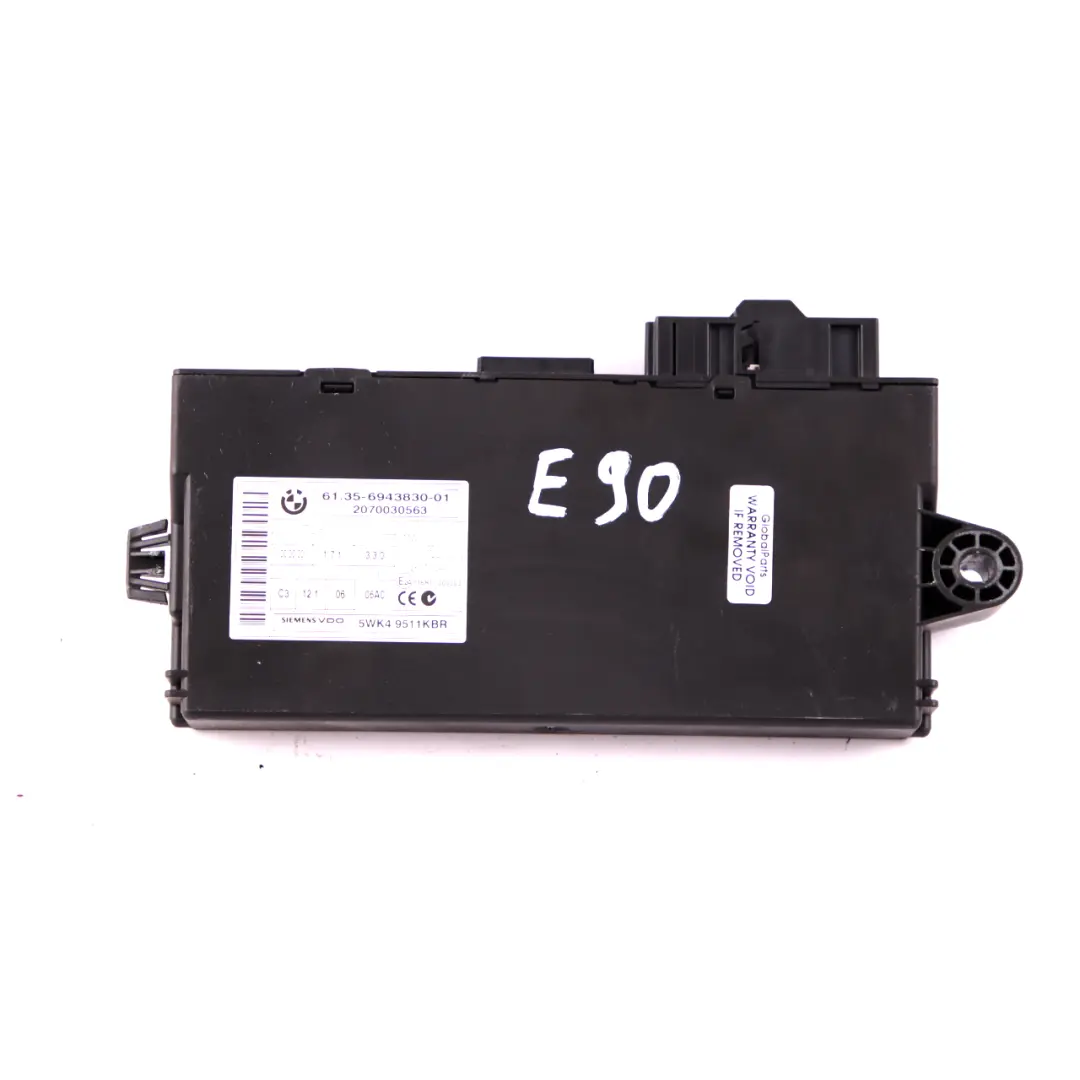  Modulo Di Lettura Chiavi BMW E60 E87 E90 CAS 3 Unità Di Controllo ECU - SKU 6943830 - Numero di parte 6943830