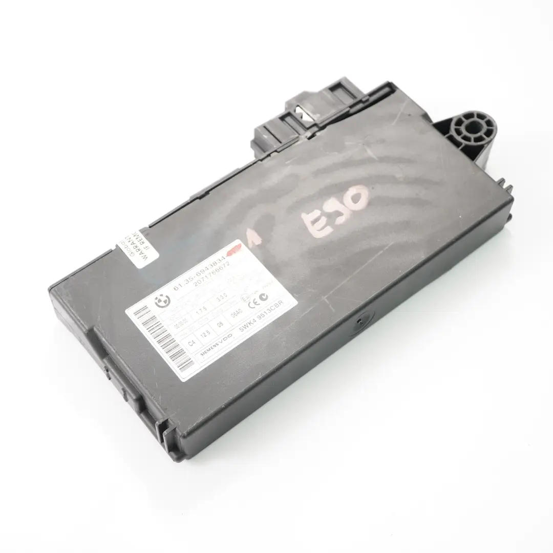 Schlüssel Lesemodul Steuergerät CAS3 für BMW E60 E81 E82 E87 E90 E91 E92 E93 mit Teilenummer 6943834 BMW E60 E81 E82 E87 E90 E91 E92 E93 Schlüssel Lesemodul Steuergerät CAS3 - SKU 6943834-1 - Teilenummer 6943834