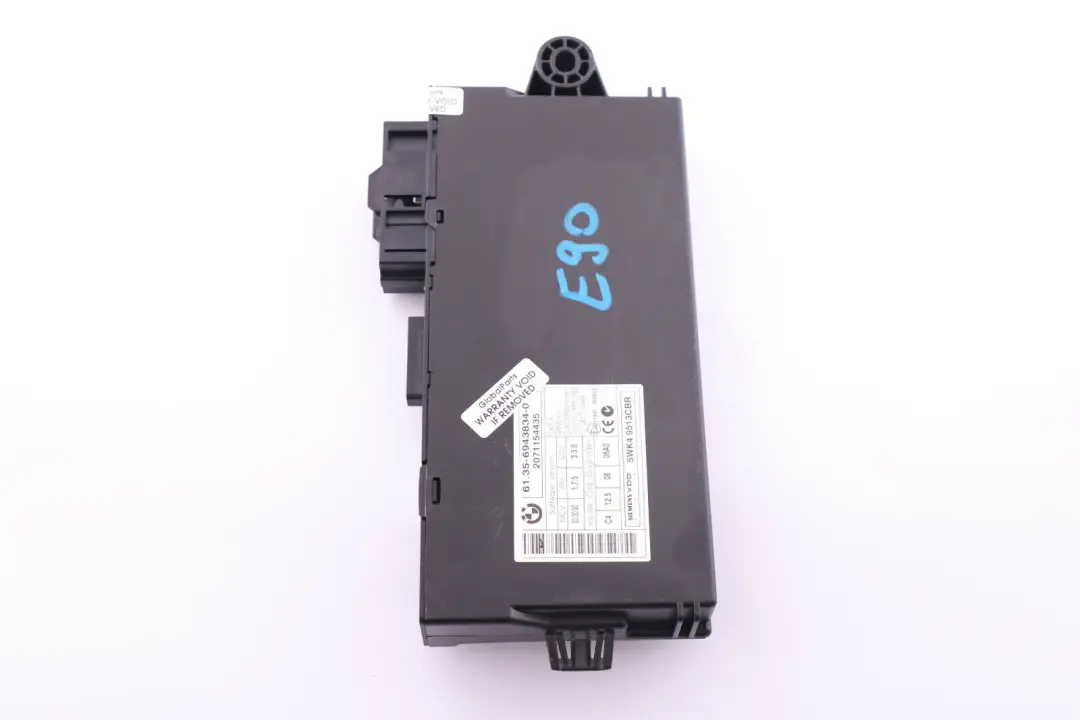 CAS 3 ECU Controllo Modulo Lettura Chiave per BMW E60 E81 E87 E90 E91 E92 con numero di parte 6943834 BMW E60 E81 E87 E90 E91 E92 CAS 3 ECU Controllo Modulo Lettura Chiave - SKU 6943834 - Numero di parte 6943834