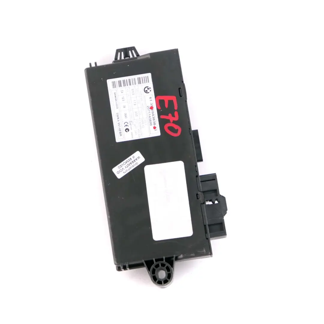 CAS3 Steuergerät Schlüssel-Lese-Modul für BMW X5 E70 mit Teilenummer 6943838 BMW X5 E70 CAS3 Steuergerät Schlüssel-Lese-Modul - SKU 6943838 - Teilenummer 6943838