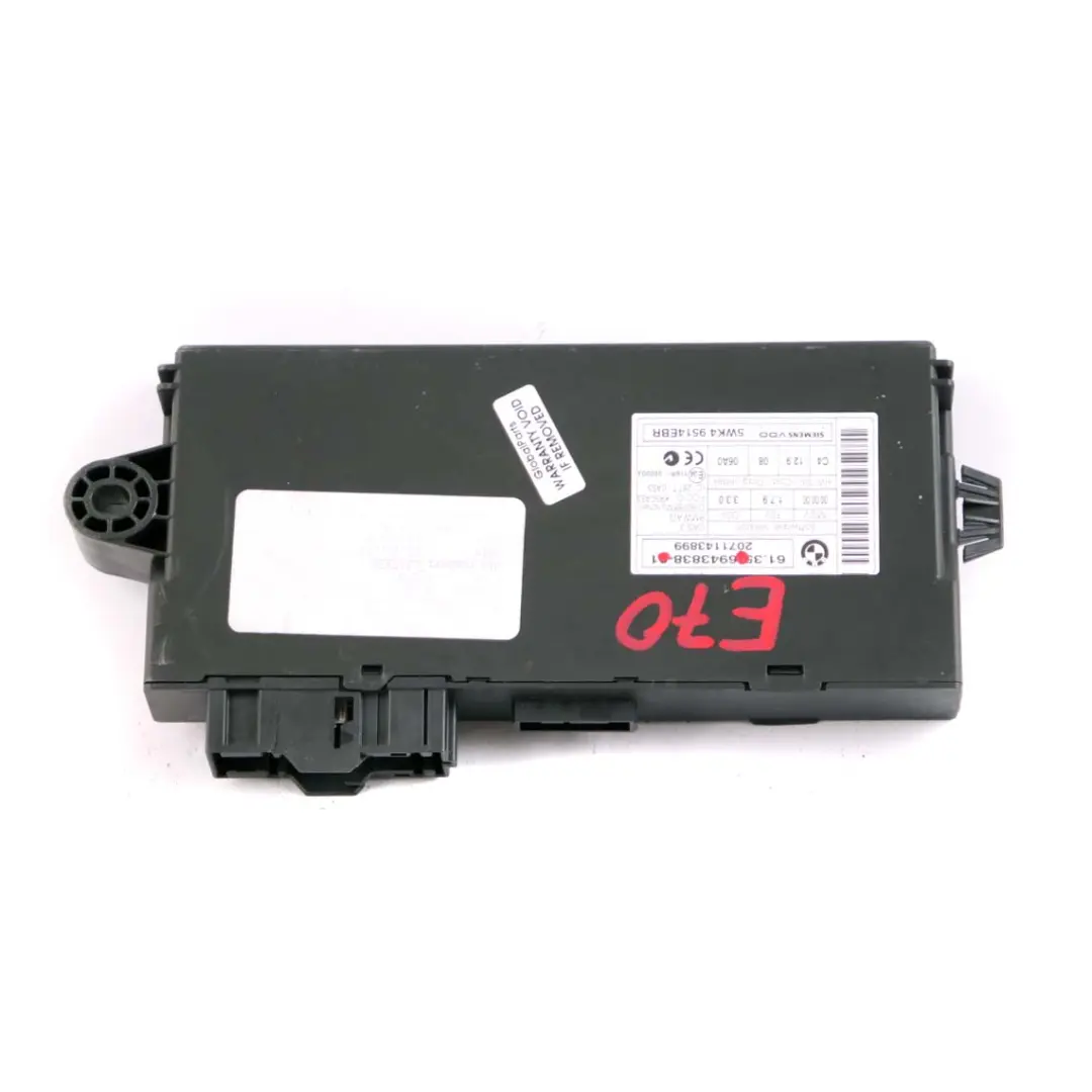 CAS3 Steuergerät Schlüssel-Lese-Modul für BMW X5 E70 mit Teilenummer 6943838 BMW X5 E70 CAS3 Steuergerät Schlüssel-Lese-Modul - SKU 6943838 - Teilenummer 6943838