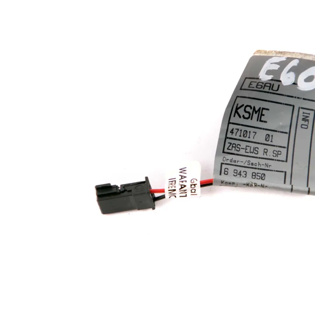 Cable Interruptor De encendido EWS 100MM para BMW E60 E61 E63 E64 con número de pieza 6943850 BMW E60 E61 E63 E64 Cable Interruptor De encendido EWS 100MM - SKU 6943850 - Número de pieza 6943850