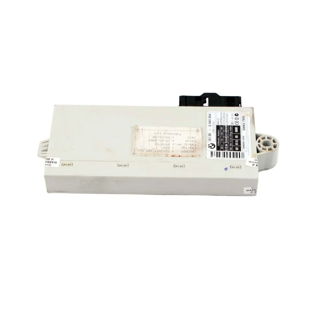 BMW E60 E61 E63 E64 ECU Control Unit Key Reading Module CAS 2 - SKU 6943854 - Part number 6943854