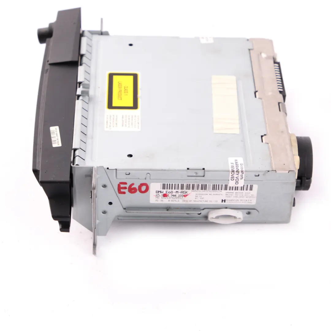 Sistema di navigazione M-ASK Business Controller per BMW E60 E61 E63 con numero di parte 6944108 BMW E60 E61 E63 Sistema di navigazione M-ASK Business Controller - SKU 6944108 - Numero di parte 6944108