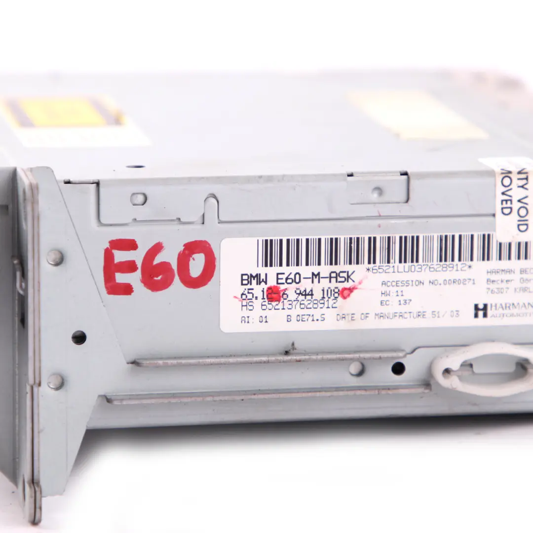BMW E60 E61 E63 Sistema di navigazione M-ASK Business Controller - SKU 6944108 - Numero di parte 6944108