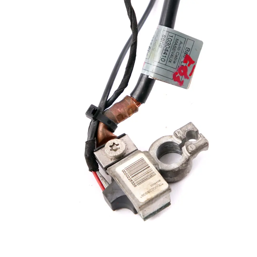 E63N E64 LCI Negative Battery Cable Minus Pole IBS to BMW 6 Series E63 with Part number 6944685 BMW 6 Series E63 E63N E64 LCI Negative Battery Cable Minus Pole IBS - SKU 6944685-1 - Part number 6944685