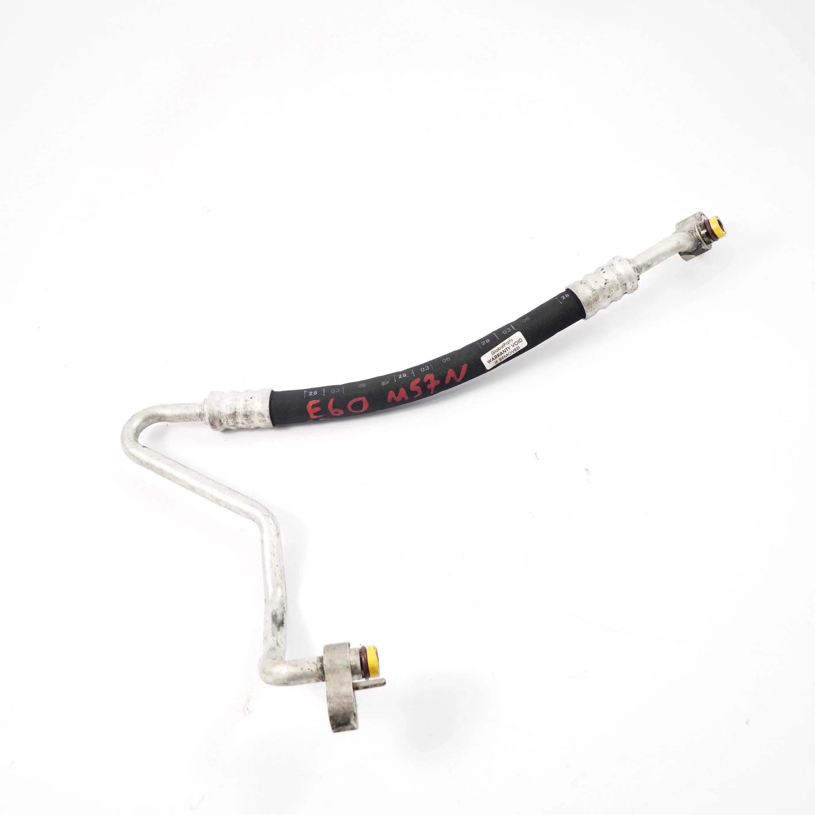 BMW E60 E61 M57N Tubo Pressione Aria Condizionata Compressore-Condensatore