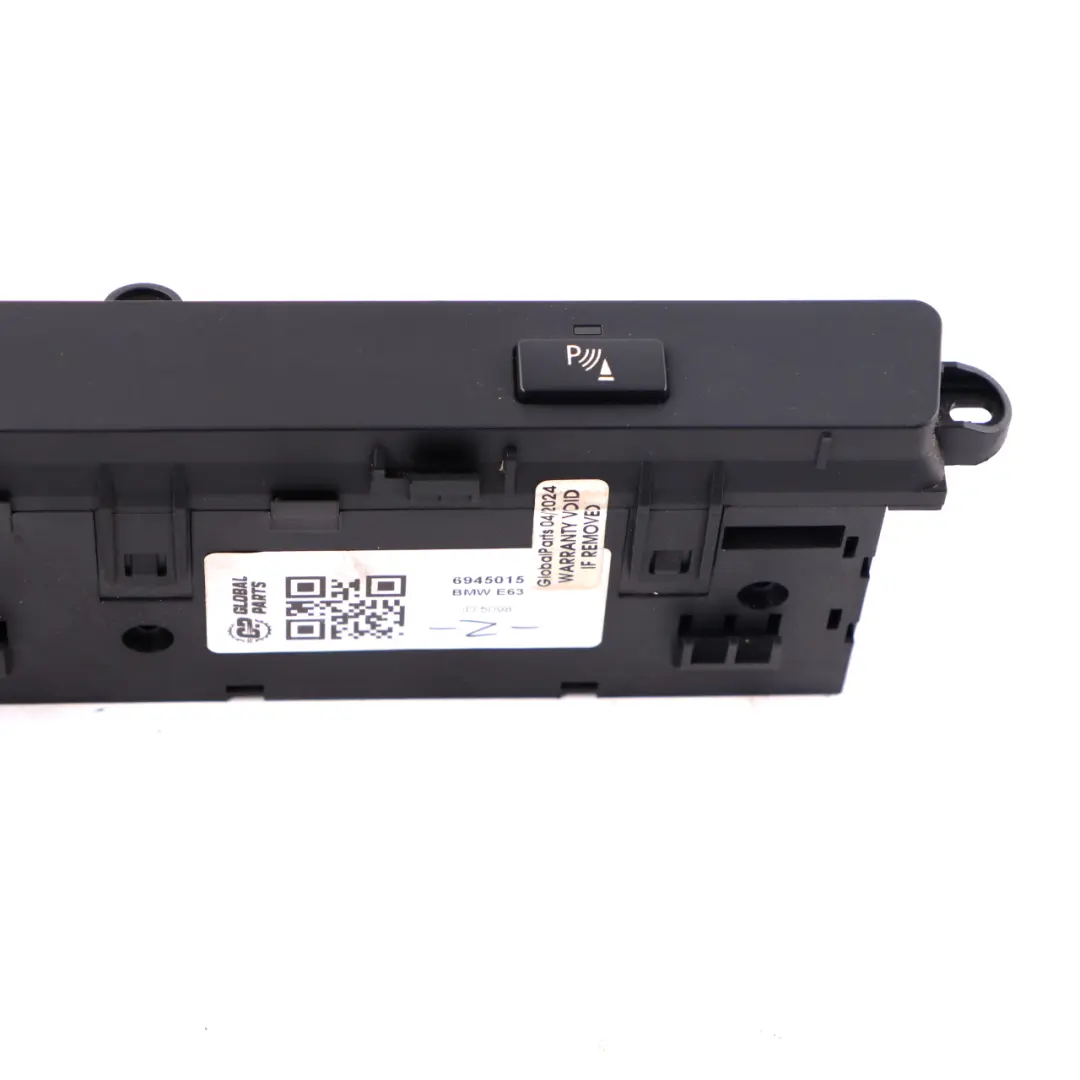 Dashboard Switch Control Panel PDC DSC Button to BMW E63 with Part number 6945015 BMW E63 Dashboard Switch Control Panel PDC DSC Button - SKU 6945015 - Part number 6945015