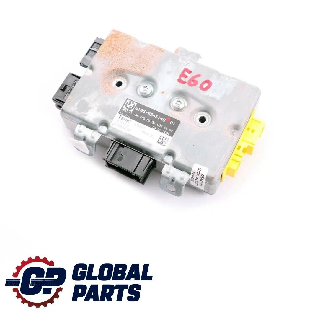 Driver Side Door Airbag Control Unit Module to BMW 5 6 Series E60 E61 E63 with Part number 6945146 BMW 5 6 Series E60 E61 E63 Driver Side Door Airbag Control Unit Module - SKU 6945146 - Part number 6945146