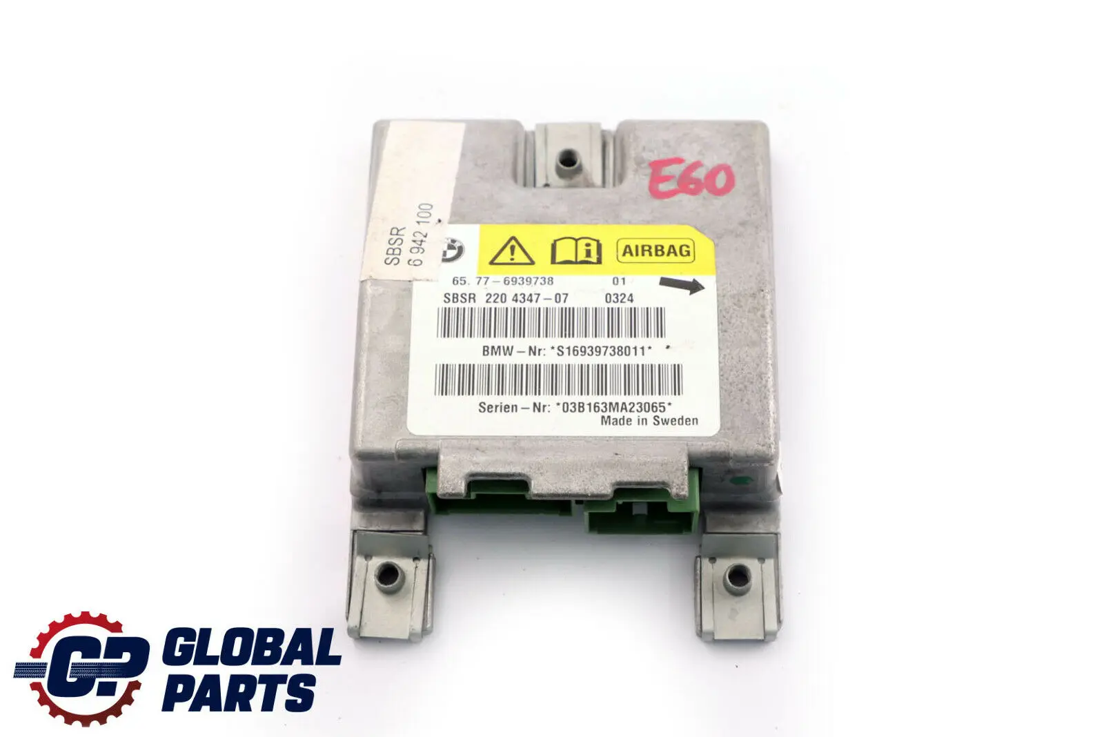 BMW E60 E61 E63 Sensor Pilar B Airbag Derecho
