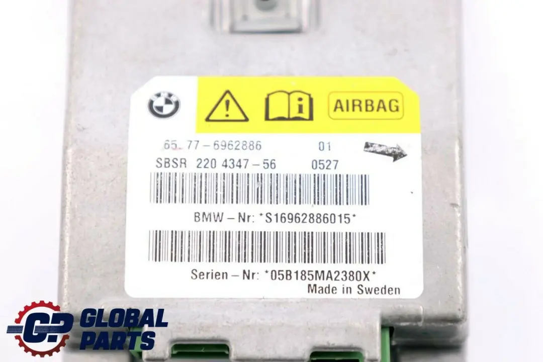 Sensor Pilar B Airbag Derecho para BMW E60 E61 E63 con número de pieza 6945156 BMW E60 E61 E63 Sensor Pilar B Airbag Derecho - SKU 6945156 - Número de pieza 6945156