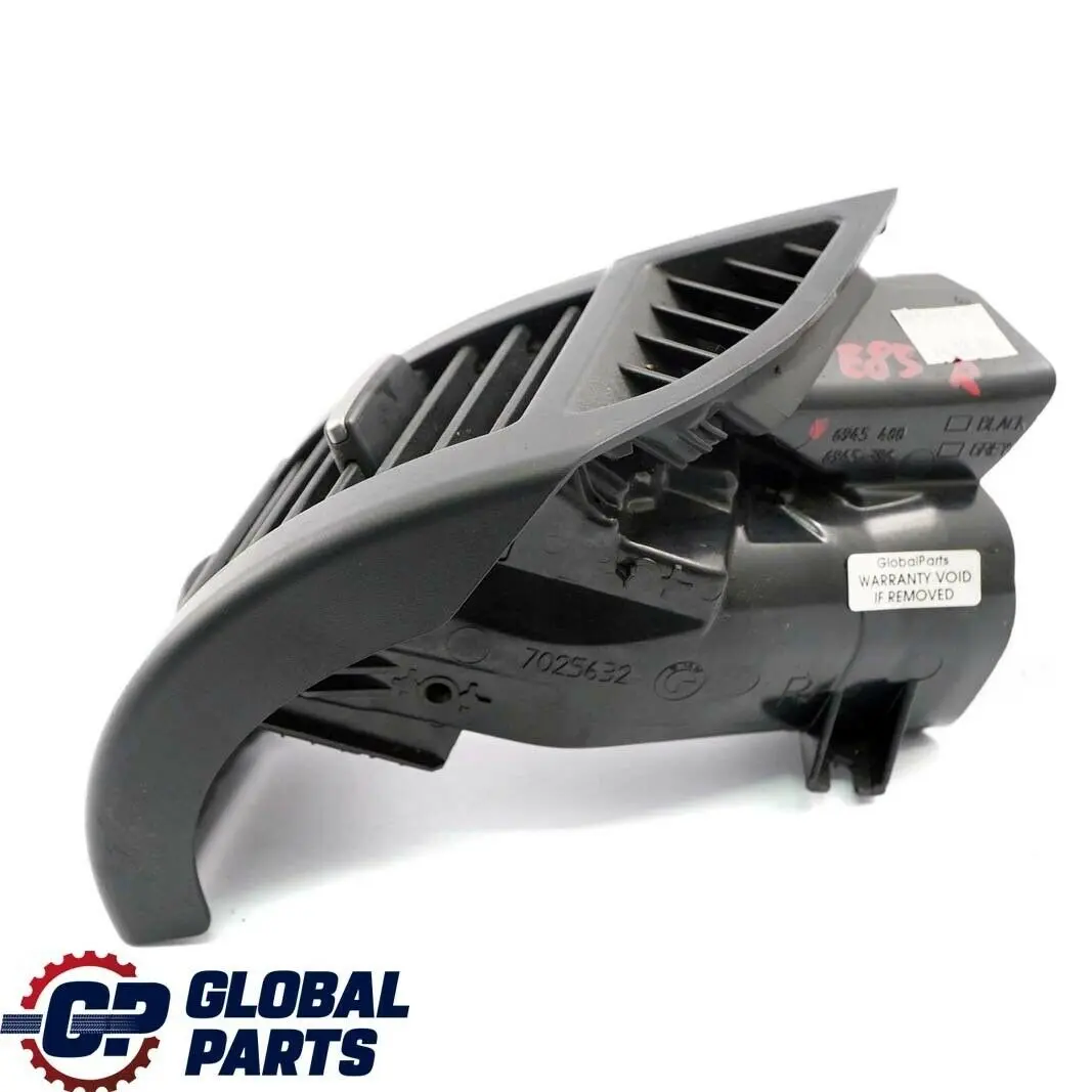 BMW Z4 Series E85 E86 Cabrio Fresh Air Grille Dash Vent Part Right O/S - SKU 6945400 - Part number 6945400