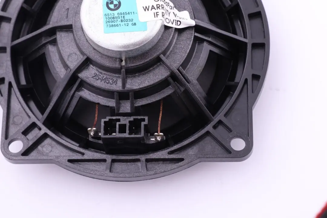  Loudspeaker BMW E81 E82 E88 E92 E93 Speaker HiFi Mid Range - SKU 6945411 - Part number 6945411