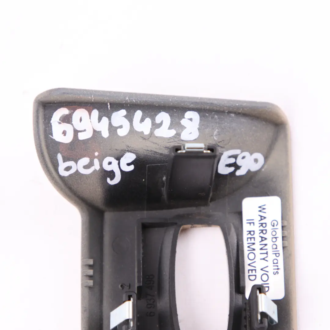 Cover Ignition Lock BMW E90 E91 E92 E93 Trim Key Remote Control Savanna Beige - SKU 6945428 - Part number 6945428