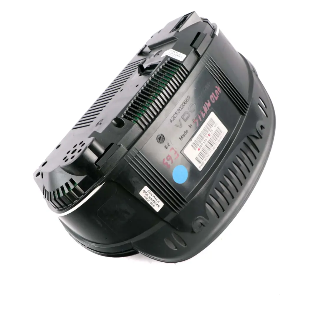 BMW 6 E63 E64 N62 N62N Instrument Cluster Speedo Clocks Automatic MPH - SKU 6945644 - Part number 6945644