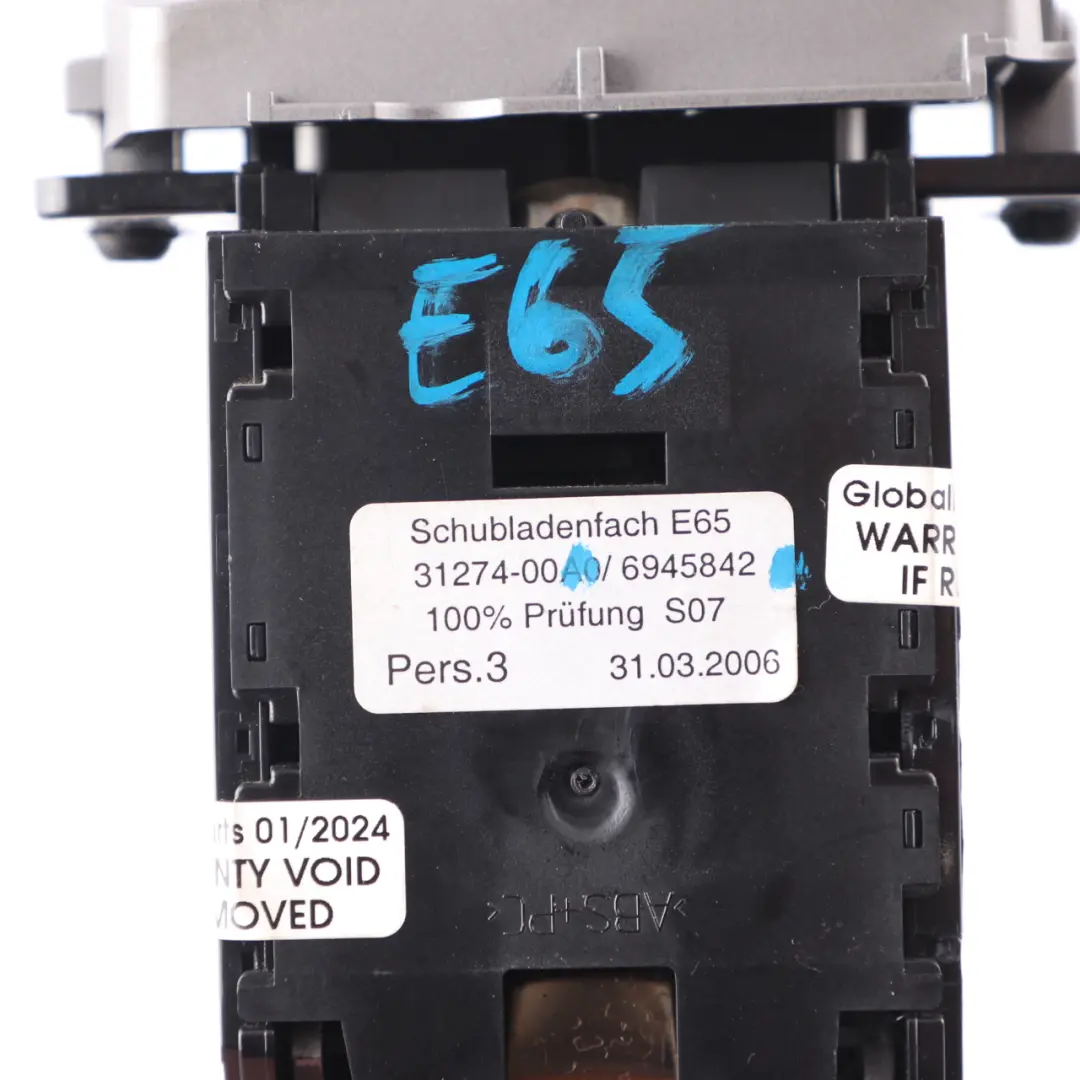 BMW E65 E66 E67 Saloon Centre Console Phone Board Drawer - SKU 6945842 - Part number 6945842