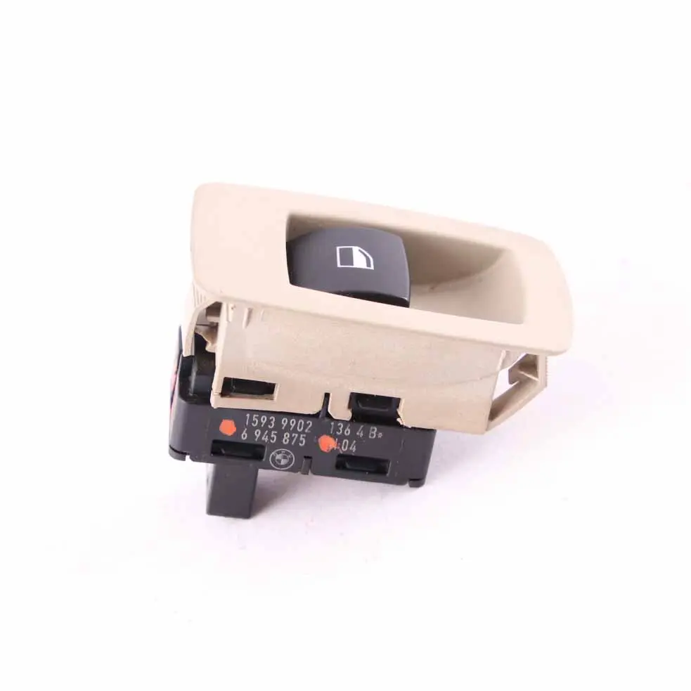  Switch Window Lifter BMW E70 E71 E90 E91 E92 E93 Button Beige - SKU 6945875-2 - Part number 6945875
