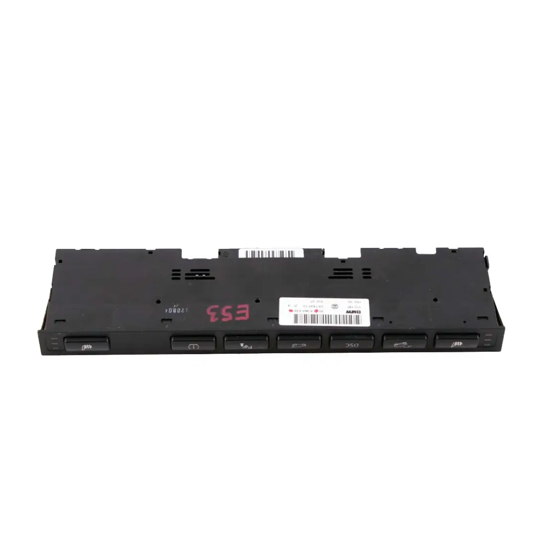 BMW X5 E53 Centre Console PDC DSC Seat Heating Switch Unit Control Panel - SKU 6946433 - Part number 6946433