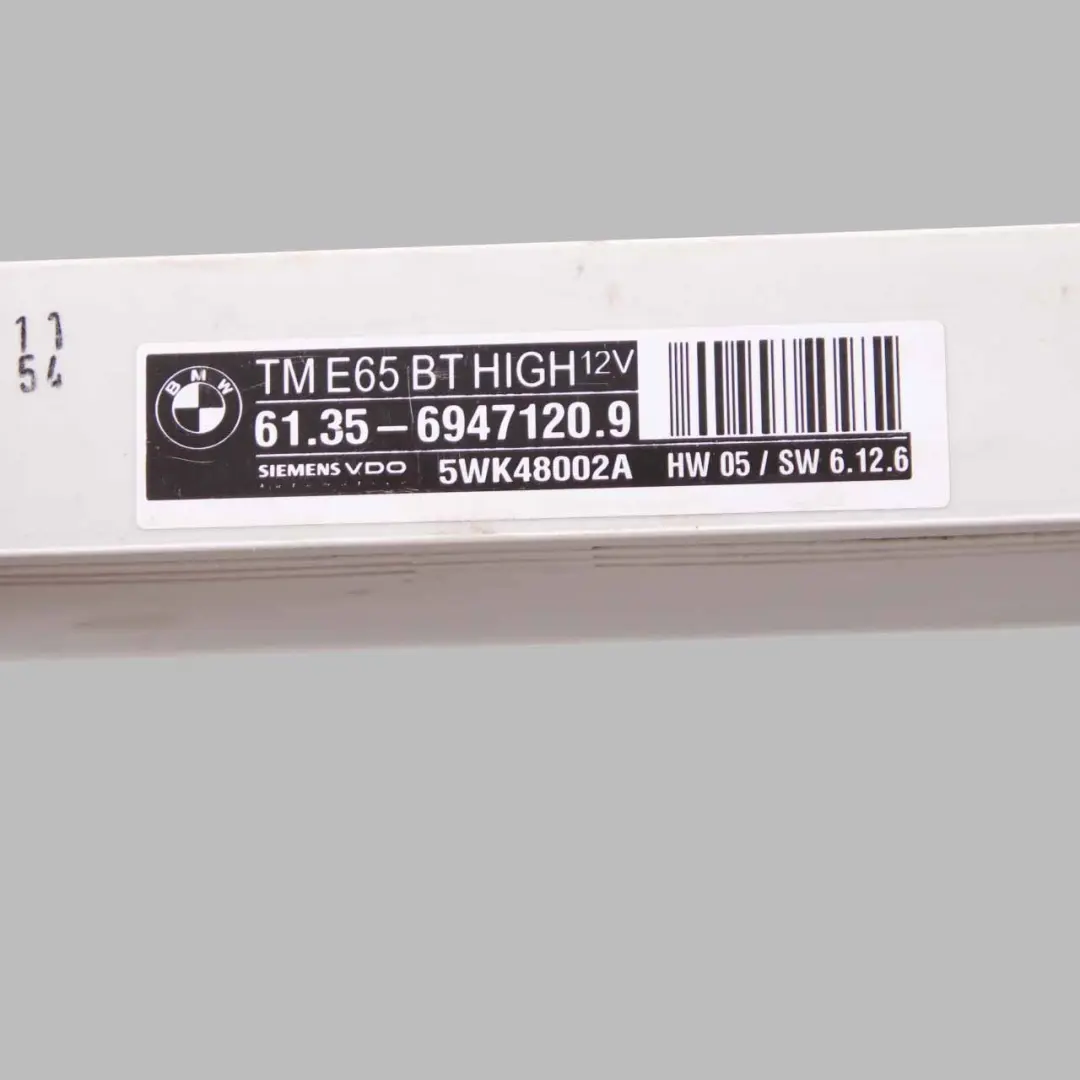 Control Unit Module Door Front Right to BMW 7 Series E65 E66 E67 with Part number 6947120 BMW 7 Series E65 E66 E67 Control Unit Module Door Front Right - SKU 6947120 - Part number 6947120