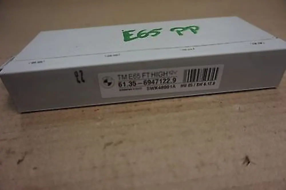 Control unit door front driver side to BMW 7 Series E65 E66 E67 with Part number 6947122 BMW 7 Series E65 E66 E67 Control unit door front driver side - SKU 6947122 - Part number 6947122