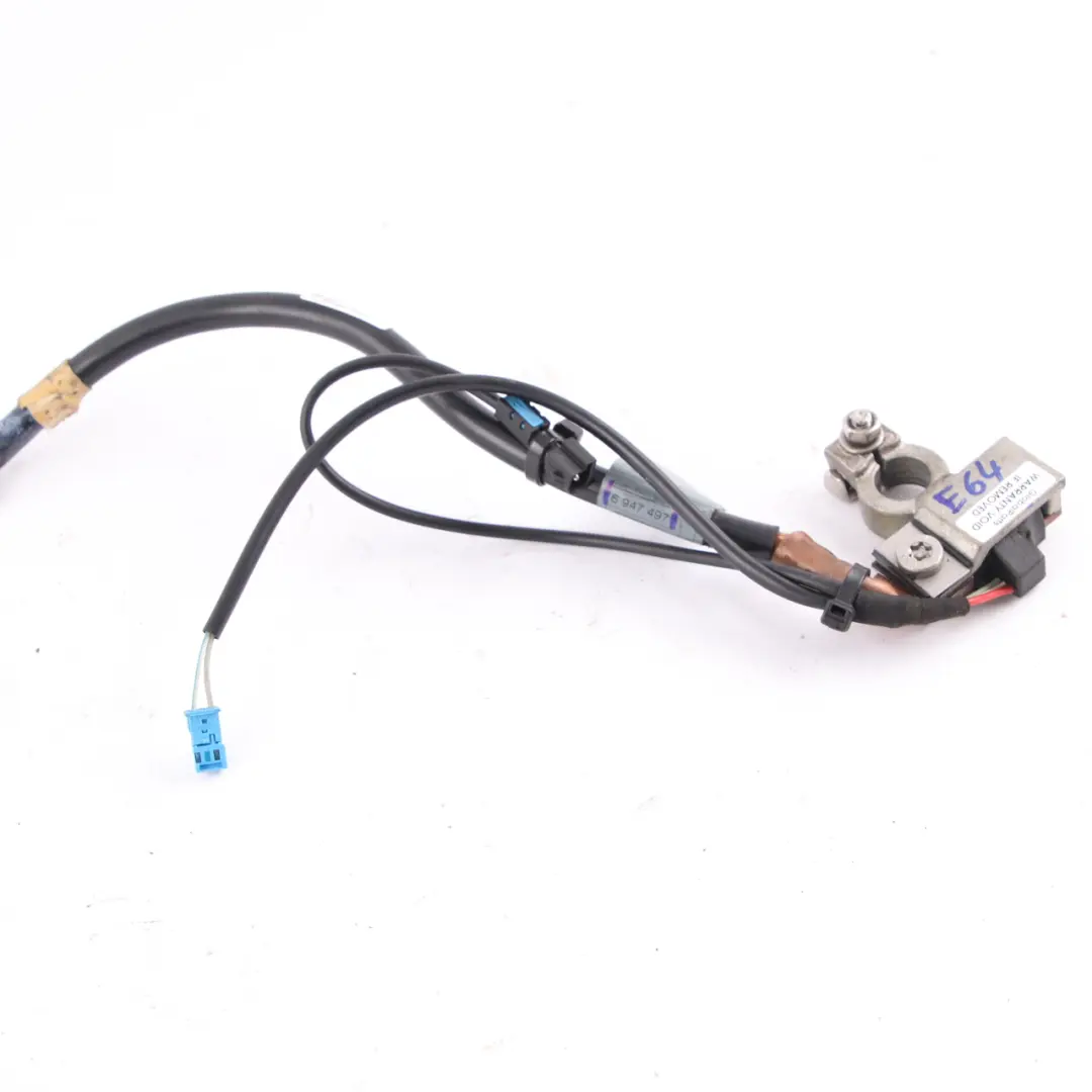 Battery Cable BMW E63 E64 Negative Minus Pole IBS - SKU 6947497 - Part number 6947497