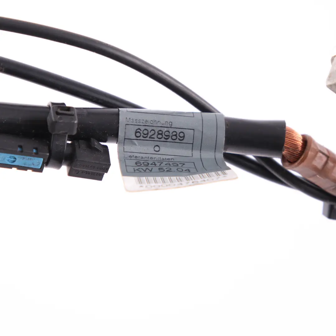 Cable BMW E63 E64 Negative Minus Pole IBS to Battery with Part number 6947497 Battery Cable BMW E63 E64 Negative Minus Pole IBS - SKU 6947497 - Part number 6947497