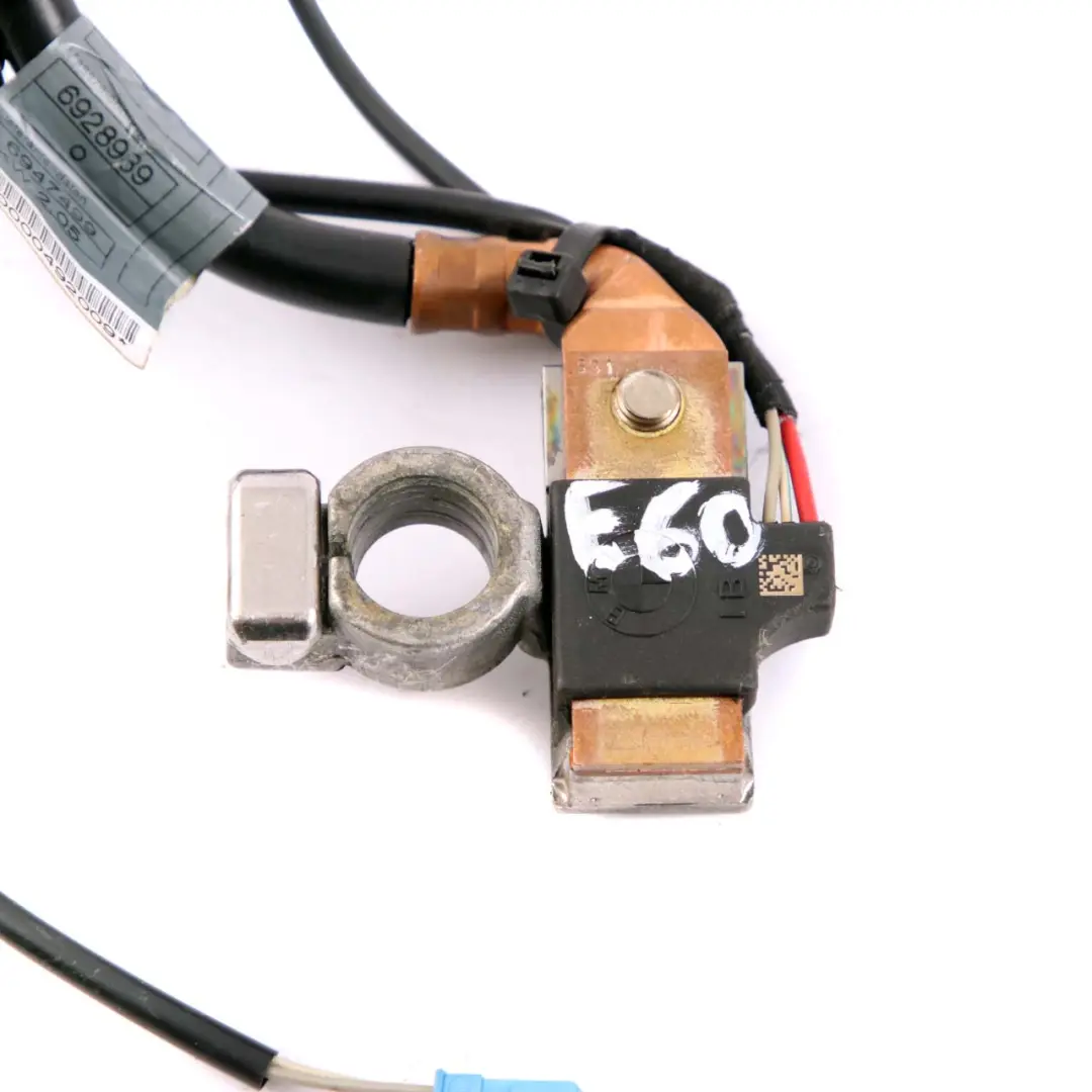 IBS Cable BMW E60 Negative Battery Lead Wiring Harness Control Unit to with Part number 6947499 IBS Cable BMW E60 Negative Battery Lead Wiring Harness Control Unit - SKU 6947499 - Part number 6947499