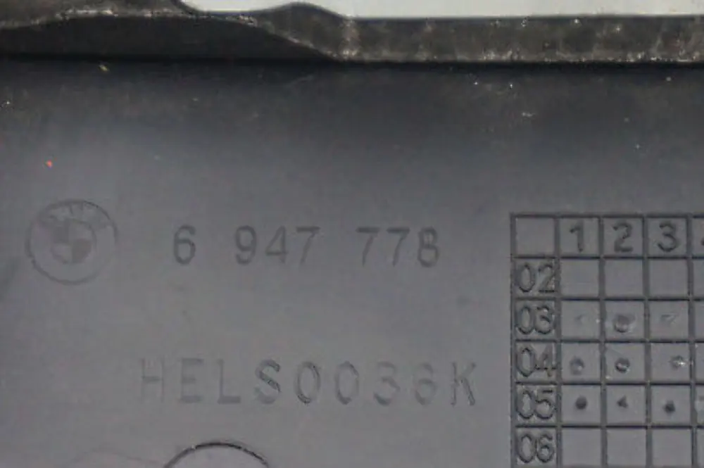 BMW E60 E61 Obudowa osłona kolumny kierowniczej - SKU 6947778 - Numer Części 61316947778