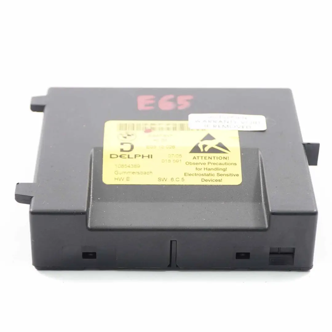 BMW E65 E66 IDrive Unidad Control Consola Central Delantera Módulo ECU - SKU 6947817 - Número de pieza 6947817