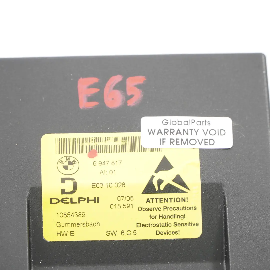 BMW E65 E66 Moduł Konsoli Środkowej - SKU 6947817 - Numer Części 6947817