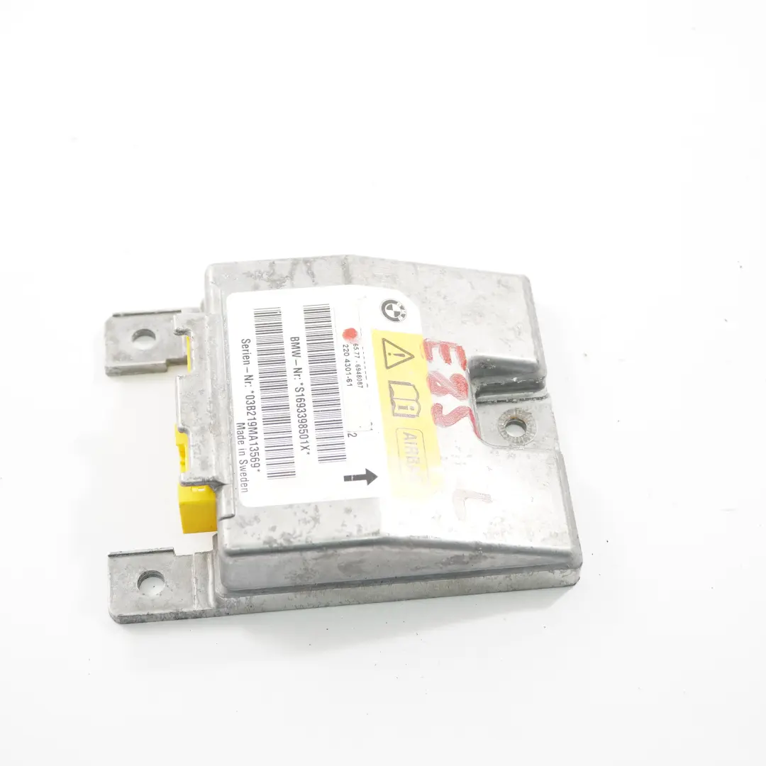 BMW Z4 E85 Capteur module d'airbag pilier B Unité contrôle gauche Airbag - SKU 6948087 - Numéro de pièce 6948087