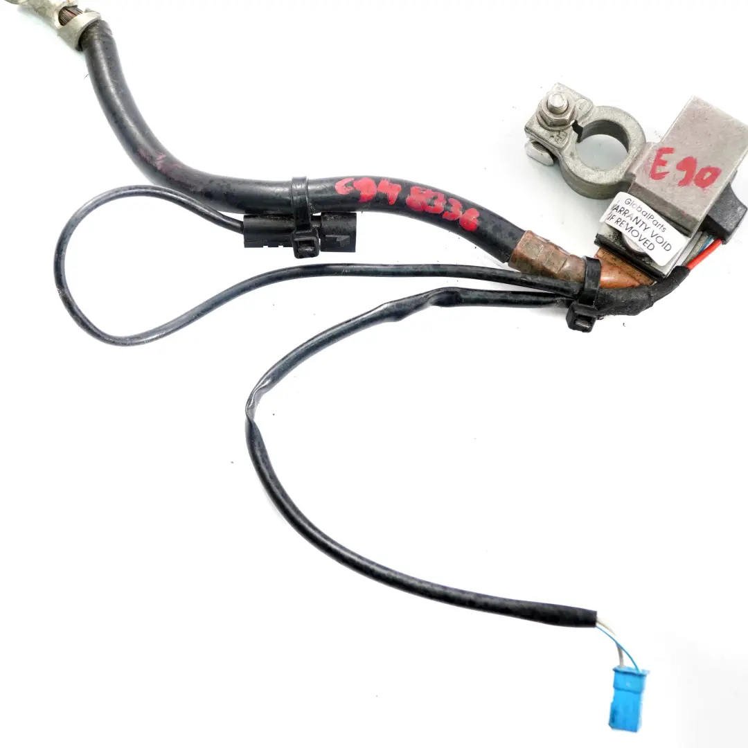 Cable Negativo Bateria Menos Polo IBS para BMW E90 E91 E92 E93 con número de pieza 6948336 BMW E90 E91 E92 E93 Cable Negativo Bateria Menos Polo IBS - SKU 6948336 - Número de pieza 6948336