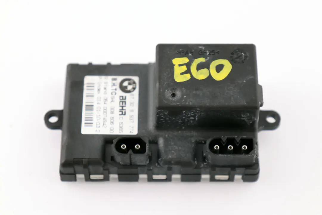 Blower Regulator Heater Blow Resistor Motor to BMW E60 E61 E63 E64 with Part number 6948422 BMW E60 E61 E63 E64 Blower Regulator Heater Blow Resistor Motor - SKU 6948422 - Part number 6948422