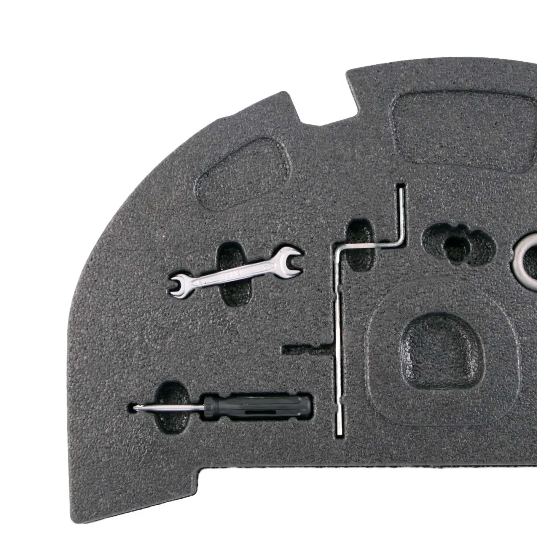 Toolkit Tool Box Holder Upper Part Foam Panel Hook Screw to BMW 6 E63 E64 with Part number 6948518 BMW 6 E63 E64 Toolkit Tool Box Holder Upper Part Foam Panel Hook Screw - SKU 6948518-1 - Part number 6948518