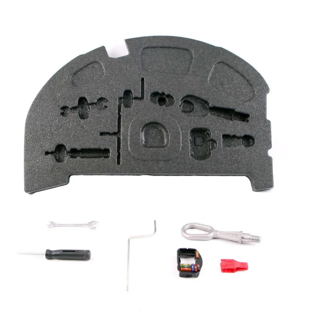Toolkit Tool Box Holder Upper Part Foam Panel Hook Screw to BMW 6 E63 E64 with Part number 6948518 BMW 6 E63 E64 Toolkit Tool Box Holder Upper Part Foam Panel Hook Screw - SKU 6948518-1 - Part number 6948518