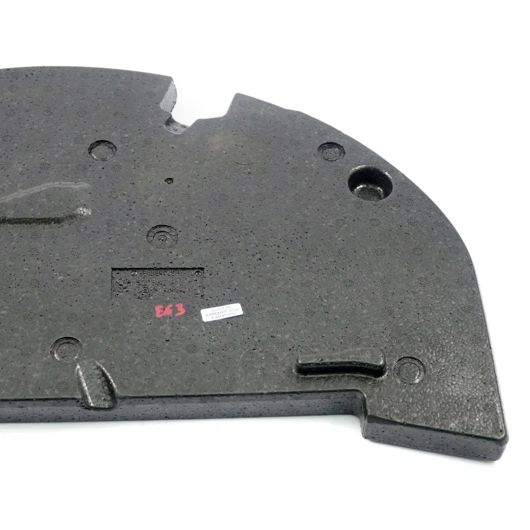BMW E63 E64 Empty Toolkit Tool Box Holder Upper Part Foam Panel - SKU 6948518 - Part number 6948518