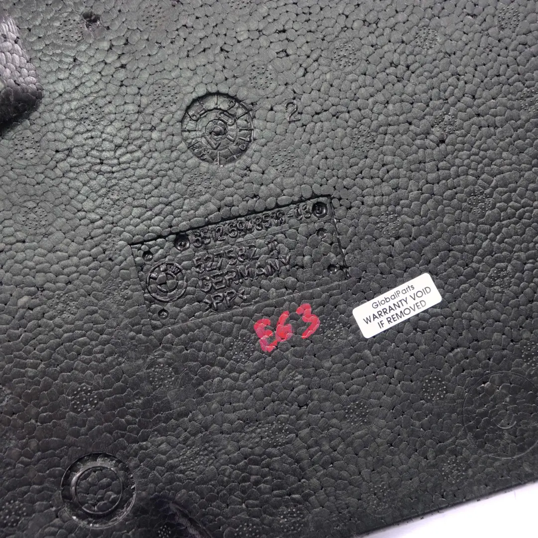 Boite a outils vide Support la partie superieure en mousse pour BMW E63 E64 à propos du numéro de pièce 6948518 BMW E63 E64 Boite a outils vide Support la partie superieure en mousse - SKU 6948518 - Numéro de pièce 6948518