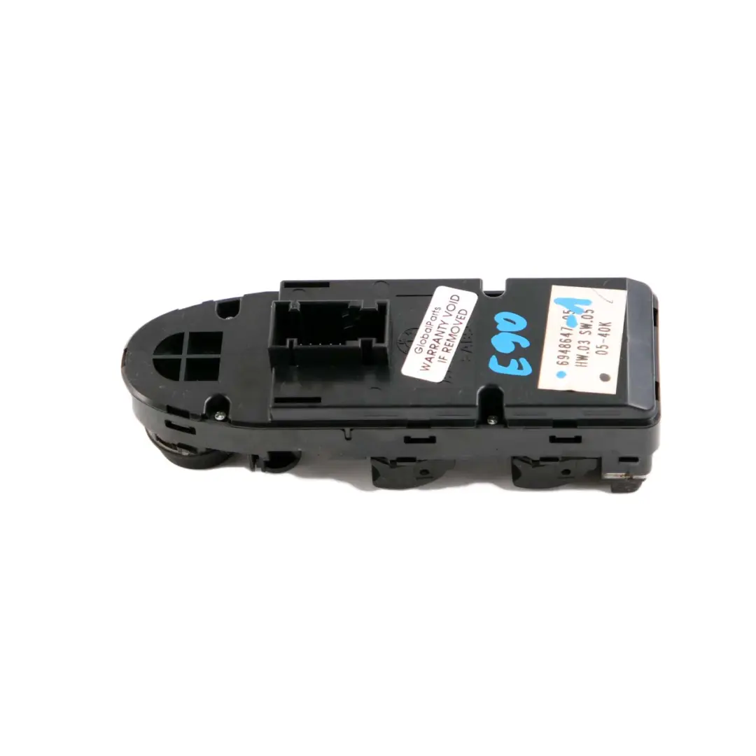 Driver's Side O/S Window Lifter Mirror Switch Power Fold to BMW 3 Series E90 E91 1 with Part number 6948647 BMW 3 Series E90 E91 1 Driver's Side O/S Window Lifter Mirror Switch Power Fold - SKU 6948647-1 - Part number 6948647