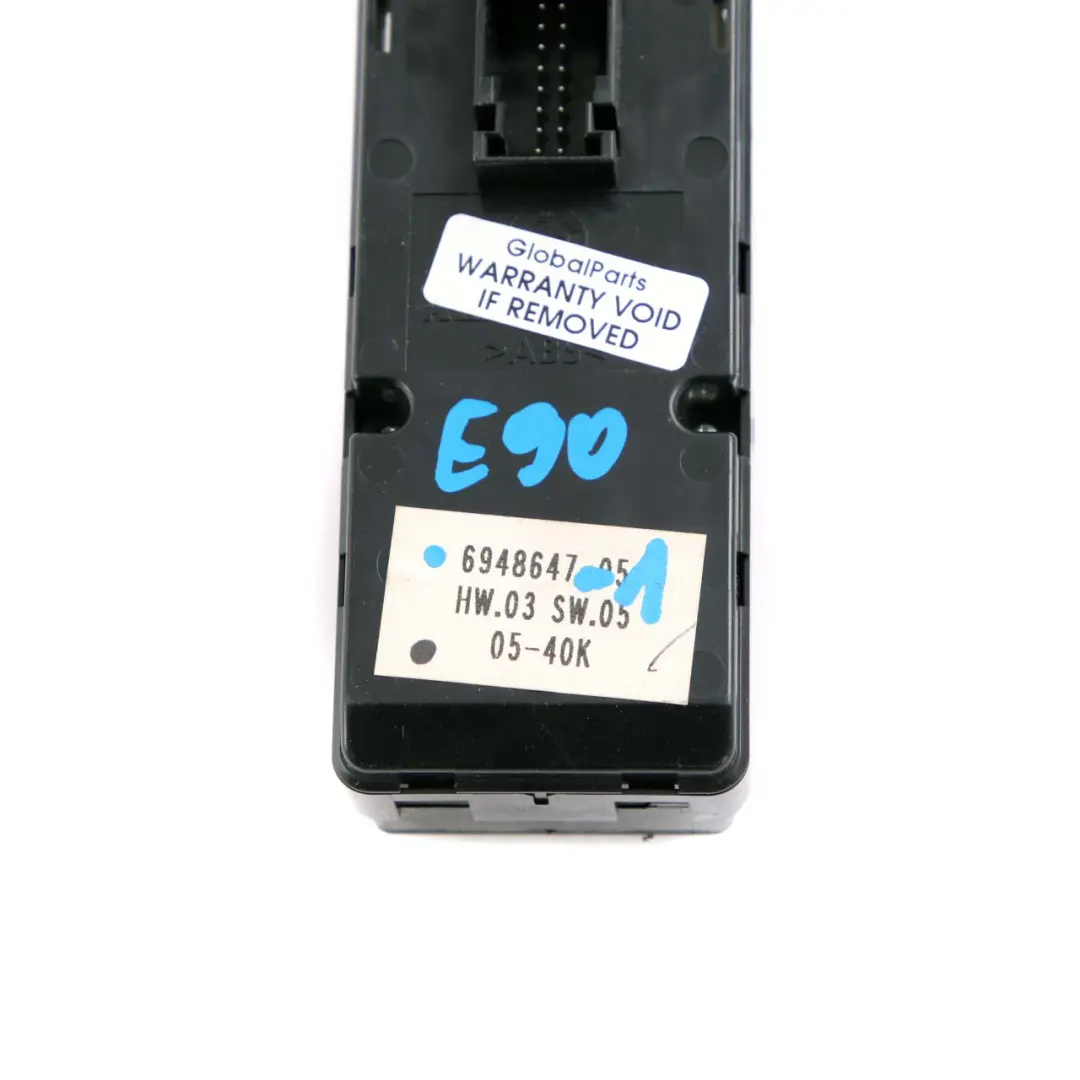 Driver's Side O/S Window Lifter Mirror Switch Power Fold to BMW 3 Series E90 E91 1 with Part number 6948647 BMW 3 Series E90 E91 1 Driver's Side O/S Window Lifter Mirror Switch Power Fold - SKU 6948647-1 - Part number 6948647