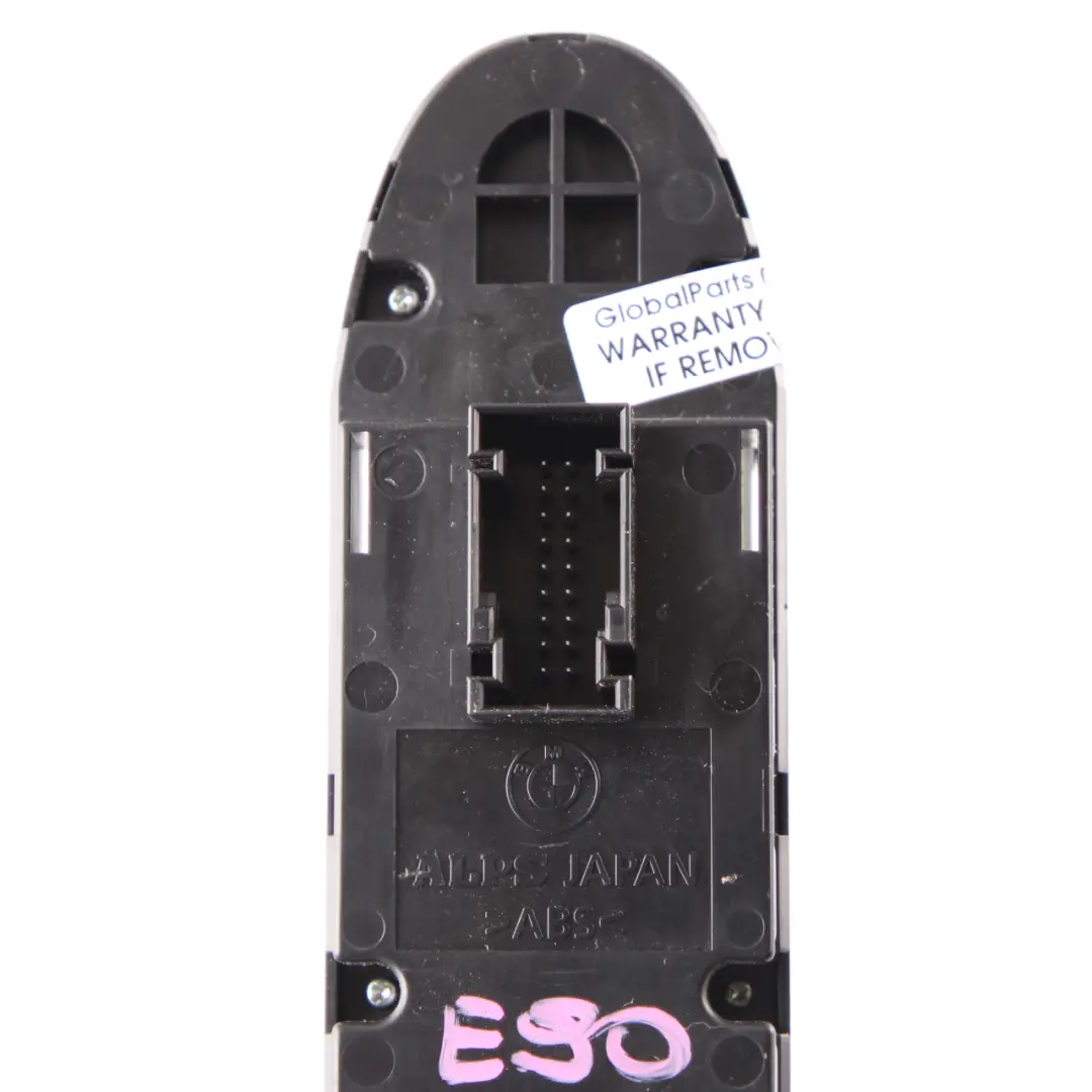  Interrupteur de lève-vitre BMW E90 E91 Bouton contrôle côté conducteur - SKU 6948649 - Numéro de pièce 6948649