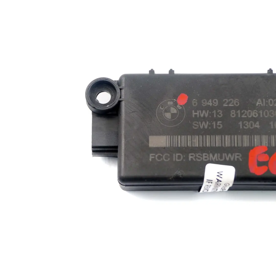 DWA Door Alarm System Module Control Unit Set to 2 x BMW E63 E64 with Part number 6949226 2 x BMW E63 E64 DWA Door Alarm System Module Control Unit Set - SKU 6949226-1 - Part number 6949226