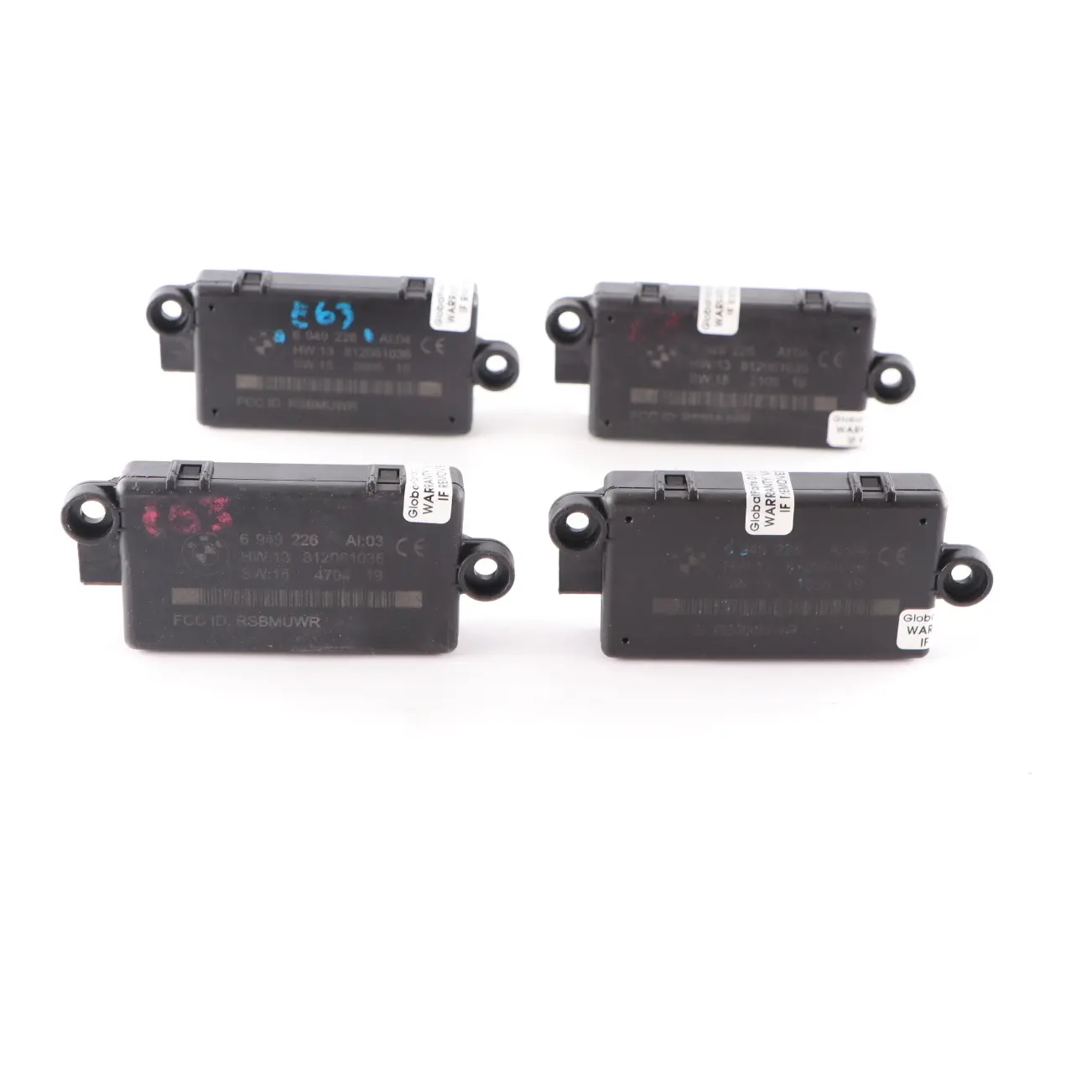 BMW E63 E64 Cabrio Dwa Innenraumschutz Centralina Allarme Modulo 6949226