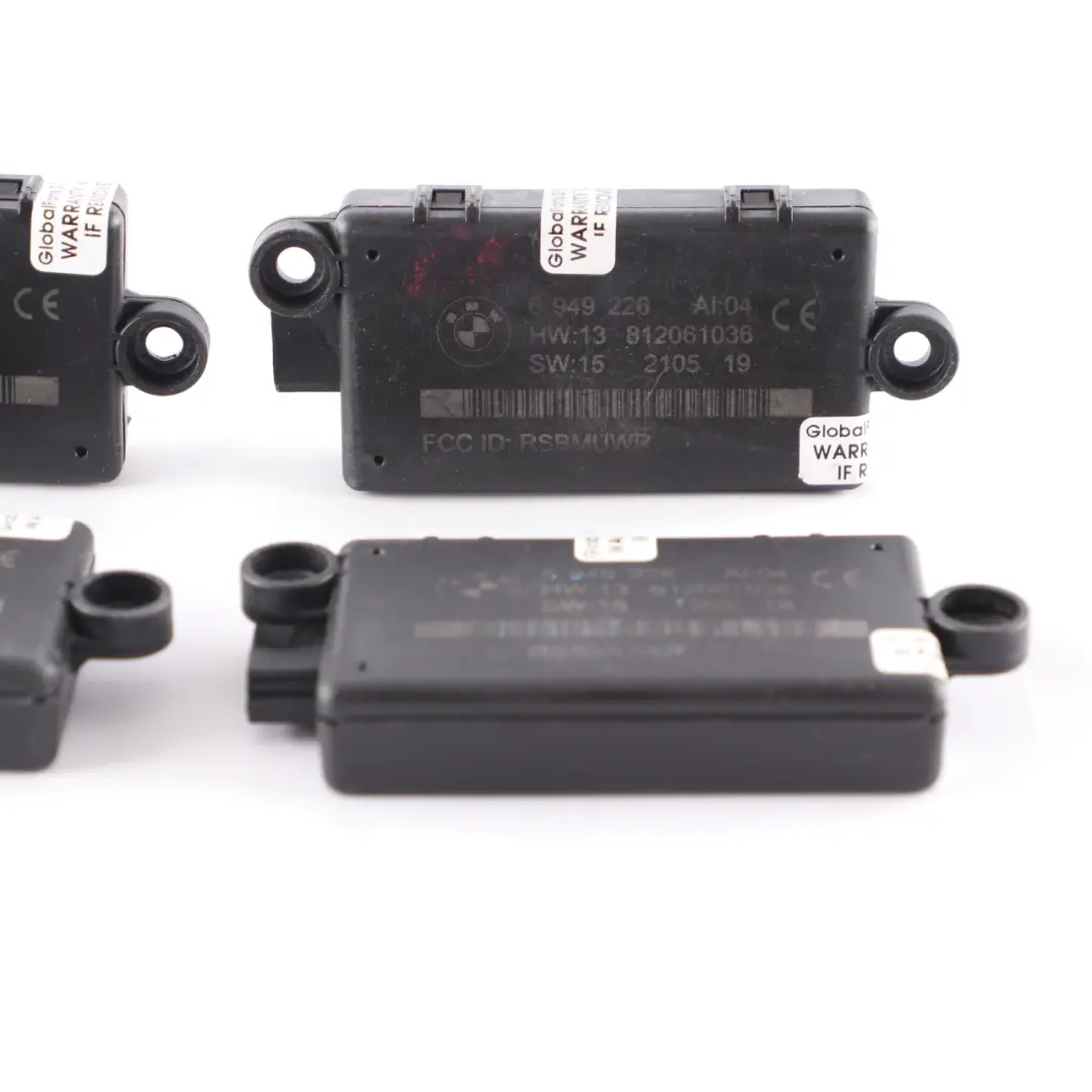 4 x BMW E63 E64 DWA Door Alarm System Module Control Unit Set - SKU 6949226-2 - Part number 6949226