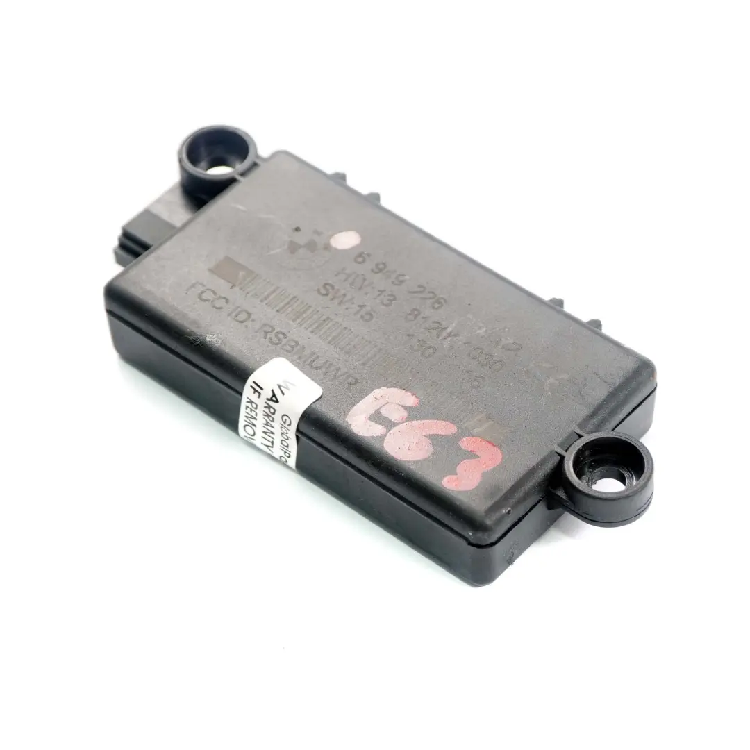 DWA Alarmanlage Modul Steuergerät für BMW E63 E64 Cabrio Coupe mit Teilenummer 6949226 BMW E63 E64 Cabrio Coupe DWA Alarmanlage Modul Steuergerät - SKU 6949226 - Teilenummer 6949226