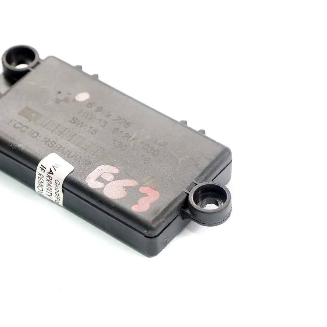 DWA Alarmanlage Modul Steuergerät für BMW E63 E64 Cabrio Coupe mit Teilenummer 6949226 BMW E63 E64 Cabrio Coupe DWA Alarmanlage Modul Steuergerät - SKU 6949226 - Teilenummer 6949226