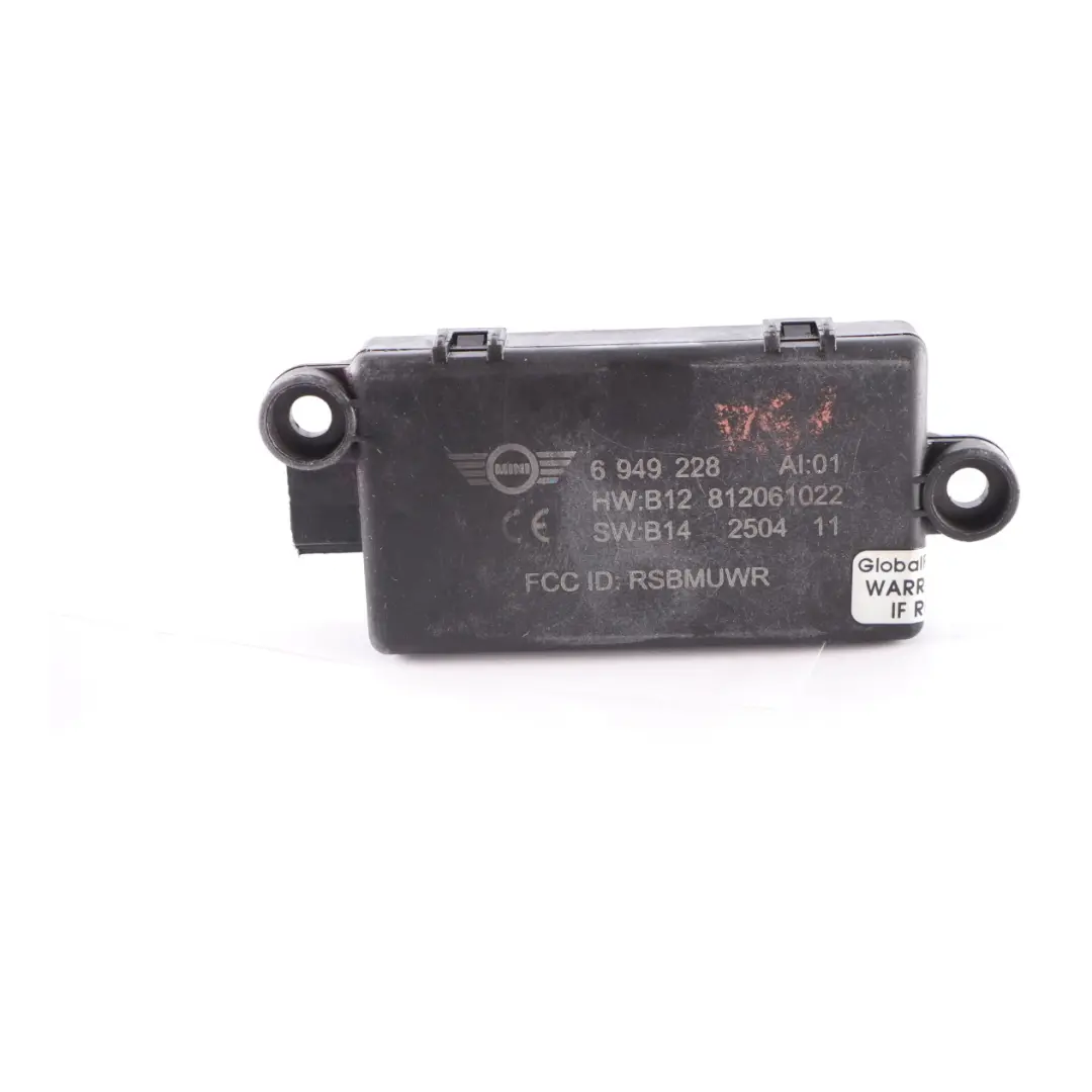 DWA Door Alarm System Module Unit Set to 2 x Mini Cooper R52 Convertible with Part number 6949228 2 x Mini Cooper R52 Convertible DWA Door Alarm System Module Unit Set - SKU 6949228-1 - Part number 6949228