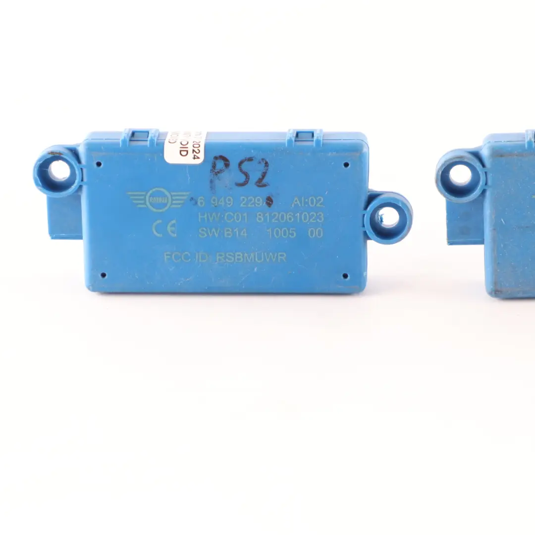 2 x Mini R52 Convertible DWA Door Alarm System Module Control Unit Set - SKU 6949229-1 - Part number 6949229