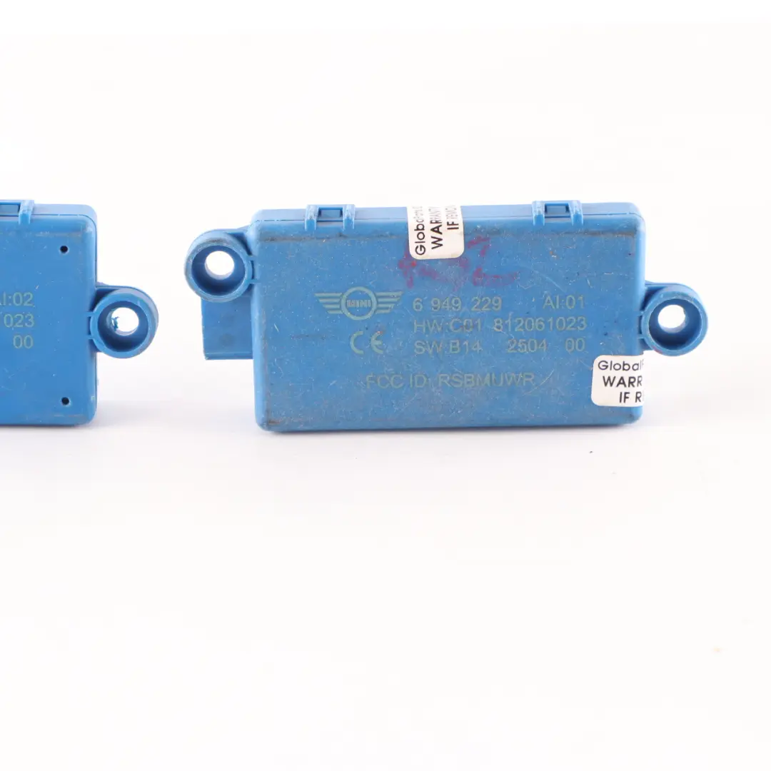 DWA Système d'alarme porte Module contrôle Set pour 2 x Mini R52 Convertible à propos du numéro de pièce 6949229 2 x Mini R52 Convertible DWA Système d'alarme porte Module contrôle Set - SKU 6949229-1 - Numéro de pièce 6949229